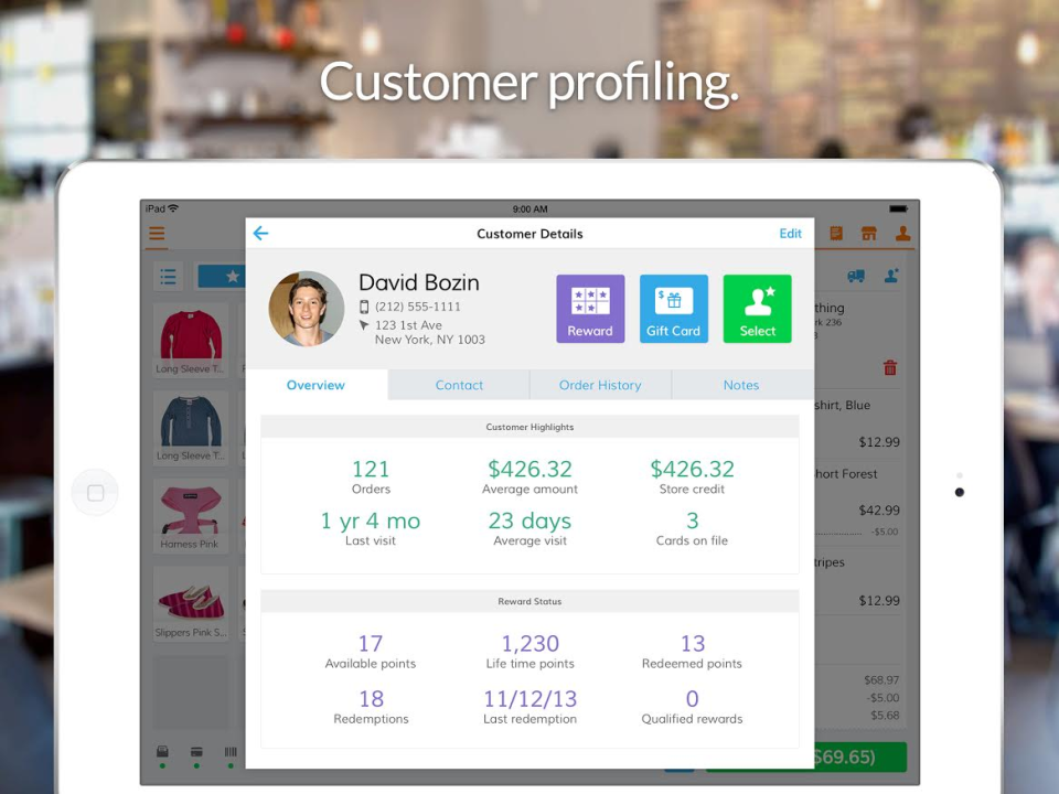 screenshot of Bindo POS